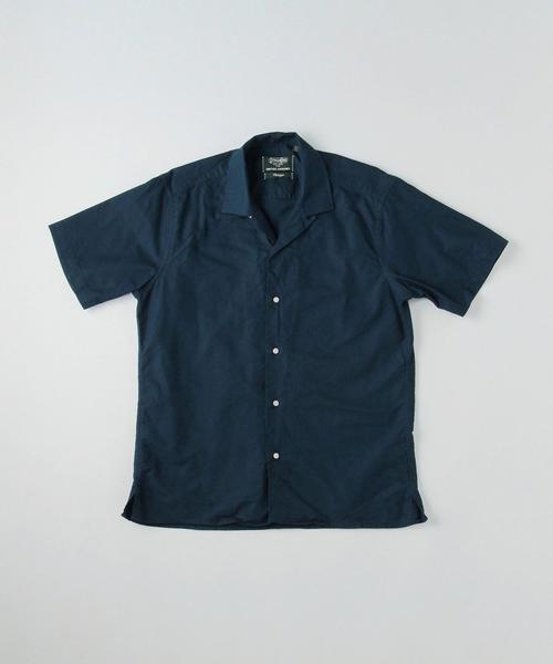 UNITED ARROWS（ユナイテッドアローズ）の「＜GITMAN (ギットマン）＞OX CAMP SHIRT（シャツ/ブラウス・メンズ・オリーブ/ネイビー/ホワイト・15  1/2/14  1/2/15 ）」の3枚目の写真