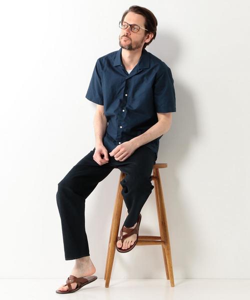 UNITED ARROWS（ユナイテッドアローズ）の「＜GITMAN (ギットマン）＞OX CAMP SHIRT（シャツ/ブラウス・メンズ・オリーブ/ネイビー/ホワイト・15  1/2/14  1/2/15 ）」の7枚目の写真