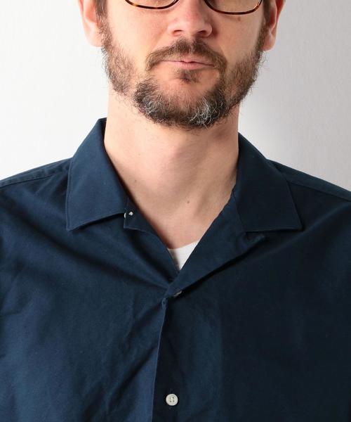 UNITED ARROWS（ユナイテッドアローズ）の「＜GITMAN (ギットマン）＞OX CAMP SHIRT（シャツ/ブラウス・メンズ・オリーブ/ネイビー/ホワイト・15  1/2/14  1/2/15 ）」の8枚目の写真