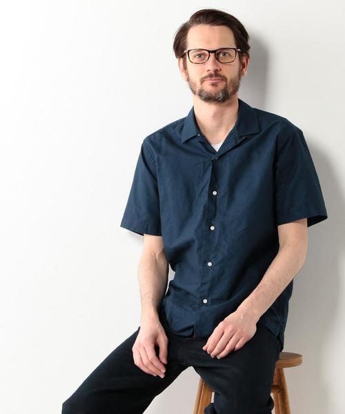 UNITED ARROWS（ユナイテッドアローズ）の「＜GITMAN (ギットマン）＞OX CAMP SHIRT（シャツ/ブラウス・メンズ・オリーブ/ネイビー/ホワイト・15  1/2/14  1/2/15 ）」の18枚目の写真