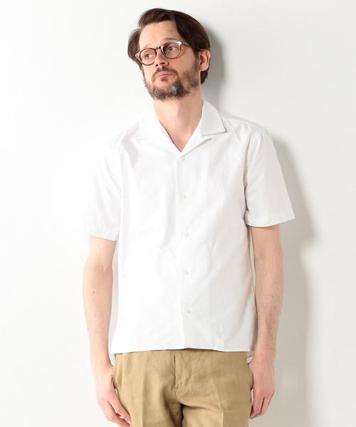 UNITED ARROWS（ユナイテッドアローズ）の「＜GITMAN (ギットマン）＞OX CAMP SHIRT（シャツ/ブラウス・メンズ・オリーブ/ネイビー/ホワイト・15  1/2/14  1/2/15 ）」の9枚目の写真