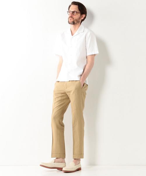 UNITED ARROWS（ユナイテッドアローズ）の「＜GITMAN (ギットマン）＞OX CAMP SHIRT（シャツ/ブラウス・メンズ・オリーブ/ネイビー/ホワイト・15  1/2/14  1/2/15 ）」の10枚目の写真