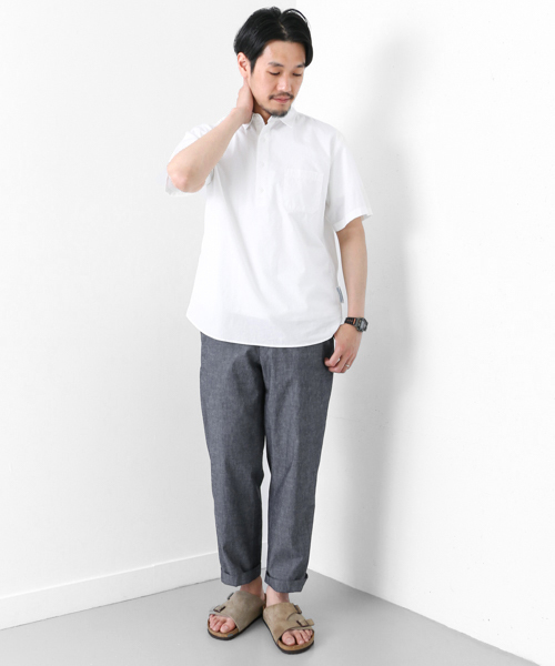 URBAN RESEARCH DOORS MENS（アーバンリサーチ ドアーズ メンズ）の「FORK＆SPOON ドロスト9分丈パンツ（その他パンツ・メンズ・インディゴブルー・4/5）」の2枚目の写真