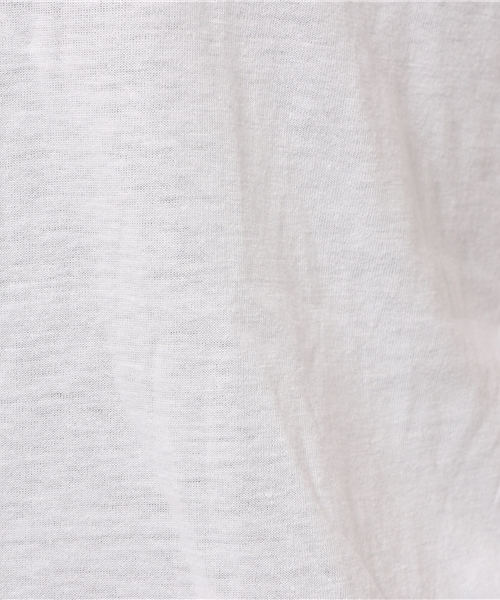 VENCEEXCHANGE(ヴァンスエクスチェンジ)の「バンダナ付きVネックT(Tシャツ/カットソー・レディース・ブラック/オリーブ/ピンク/オフホワイト・MEDIUM)」の5枚目の写真