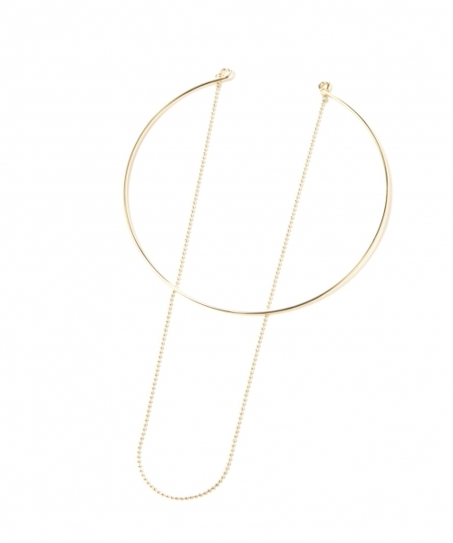 A part by（アパートバイ）の「チェーン*チョーカー2レンネックレス 729763 （チョーカー・レディース・シルバー/ゴールド・FREE）」の2枚目の写真