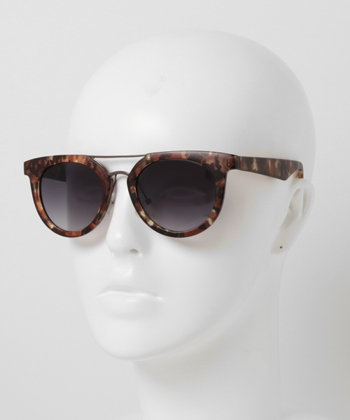 rovtski(ロフトスキー)の「モザイク柄ステー付 Kモードサングラス(サングラス・メンズ・ブラウン/ピンク/オレンジ・FREE)」の11枚目の写真