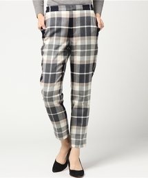 BLUE LABEL CRESTBRIDGE | タータンチェック　9分丈パンツ(その他パンツ)