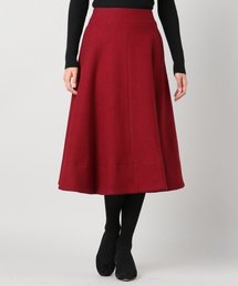 FIGARO Paris | 圧縮ウール シルキーストロングスカート◆(スカート)