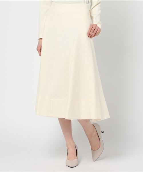 FIGARO Paris（フィガロパリ）の「圧縮ウール シルキーストロングスカート◆（スカート・レディース・パープル/ホワイト/スカイブルー・38/36）」の17枚目の写真