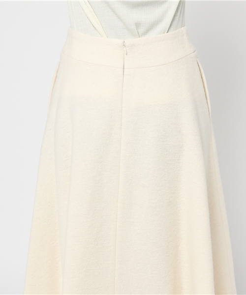 FIGARO Paris（フィガロパリ）の「圧縮ウール シルキーストロングスカート◆（スカート・レディース・パープル/ホワイト/スカイブルー・38/36）」の8枚目の写真