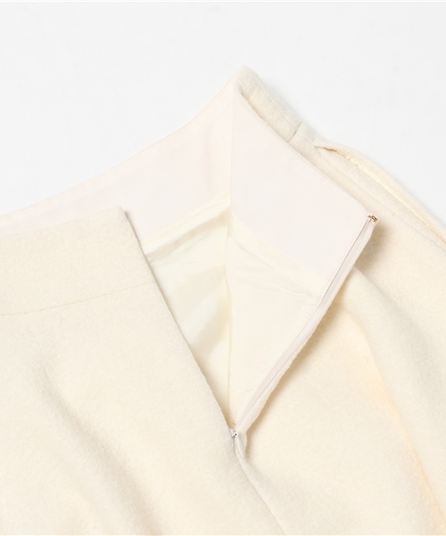 FIGARO Paris（フィガロパリ）の「圧縮ウール シルキーストロングスカート◆（スカート・レディース・パープル/ホワイト/スカイブルー・38/36）」の15枚目の写真