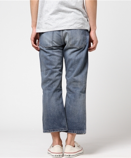 SERGE de bleu（サージ）の「【SERGE】SHOECUTDMG（デニムパンツ・メンズ・ブルー系その他4・S/X-SMALL/L/M）」の3枚目の写真