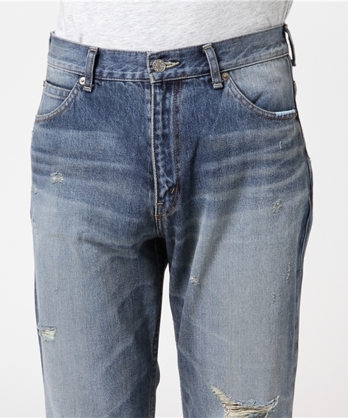 SERGE de bleu（サージ）の「【SERGE】SHOECUTDMG（デニムパンツ・メンズ・ブルー系その他4・S/X-SMALL/L/M）」の5枚目の写真