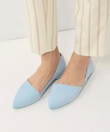 【美品】BALDAN バルダン フラットパンプス ポインテッドトゥ baldan（バルダン）の「BALDAN ポインテッド フラットシューズ