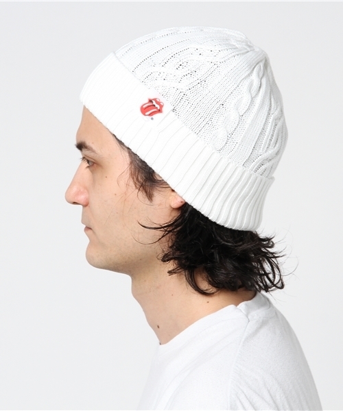 JACKROSE（ジャックローズ）の「The Rolling Stonesクールマックスワッチ（ニットキャップ/ビーニー・メンズ・ブラック/ホワイト/グレー・フリー）」の4枚目の写真