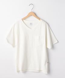 coen | USAコットンVネックTシャツ(Tシャツ/カットソー)