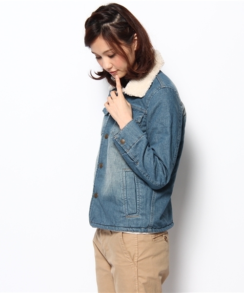 Chico（チコ）の「ボアGジャン（その他アウター・レディース・ブルー/ネイビー・FREE）」の10枚目の写真