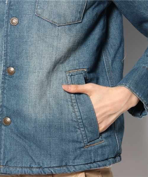 Chico（チコ）の「ボアGジャン（その他アウター・レディース・ブルー/ネイビー・FREE）」の5枚目の写真