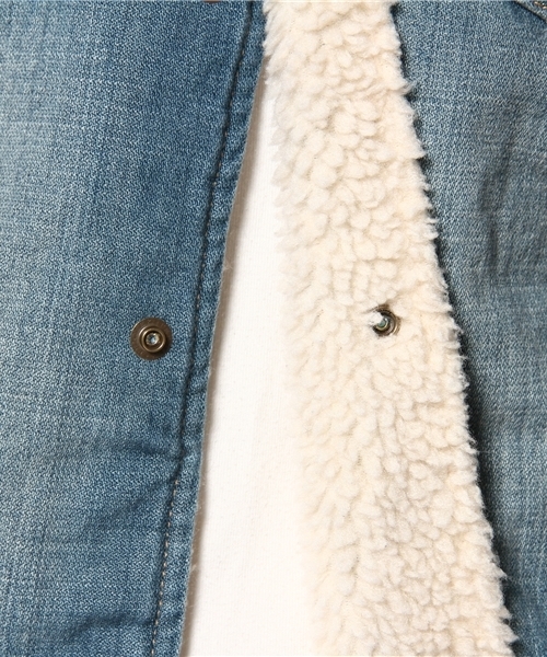 Chico（チコ）の「ボアGジャン（その他アウター・レディース・ブルー/ネイビー・FREE）」の6枚目の写真