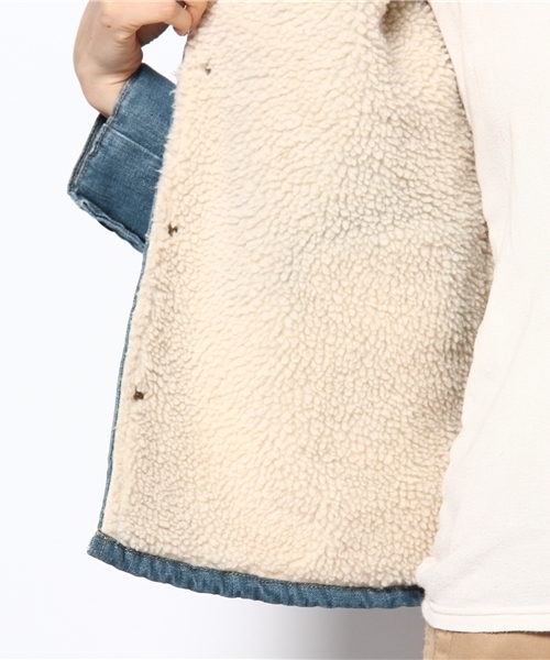 Chico（チコ）の「ボアGジャン（その他アウター・レディース・ブルー/ネイビー・FREE）」の8枚目の写真