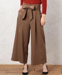 green label relaxing | RF ツイル ベルト ワイドパンツ(その他パンツ)