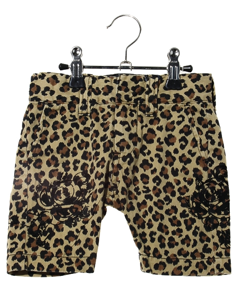 HYSTERIC MINI（ヒステリックミニ）の「BABY SEXY Leopard MINI スリムPT（その他パンツ・キッズ・グレー/カーキ・80/90）」の2枚目の写真