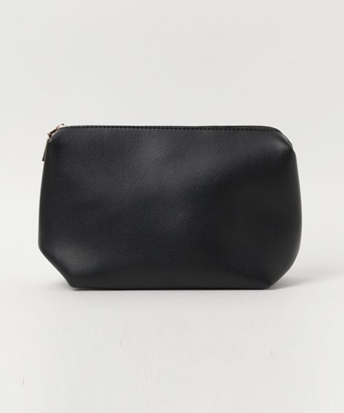 PLAIN CLOTHING（プレーンクロージング）の「フェイクレザー2wayショルダーバッグ【PLAIN CLOTHING】（ショルダーバッグ・レディース・ベージュ/グレー/ブラック/ワイン・FREE）」の10枚目の写真