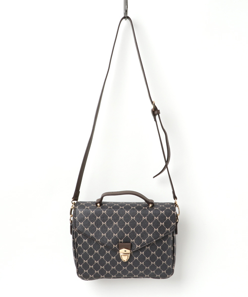 MOUSSY（マウジー）の「MONOGRAM BAG（ショルダーバッグ・レディース・ベージュ系その他/ブラウン系その他・FREE）」の2枚目の写真