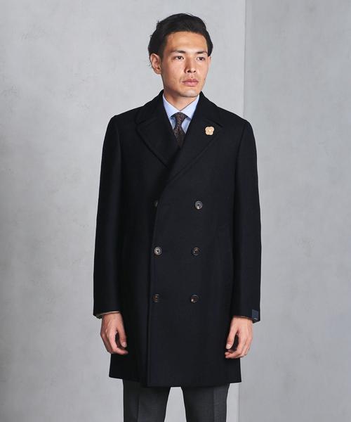 LARDINI(ラルディーニ)の「<LARDINI(ラルディーニ)> H/SUCK 6B(チェスターコート・メンズ・ネイビー・50/42/44/48/52/46)」の3枚目の写真