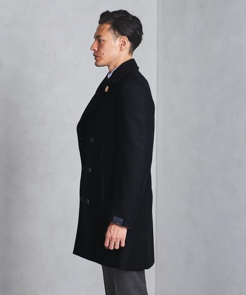 LARDINI(ラルディーニ)の「<LARDINI(ラルディーニ)> H/SUCK 6B(チェスターコート・メンズ・ネイビー・50/42/44/48/52/46)」の4枚目の写真