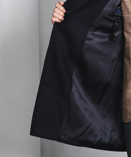 LARDINI(ラルディーニ)の「<LARDINI(ラルディーニ)> H/SUCK 6B(チェスターコート・メンズ・ネイビー・50/42/44/48/52/46)」の8枚目の写真