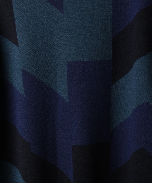 RAGEBLUE（レイジブルー）の「幾何学柄ジャガードニットクルー/772428（ニット/セーター・メンズ・ブルー/グレー/ブラック・LARGE/MEDIUM/SMALL）」の7枚目の写真