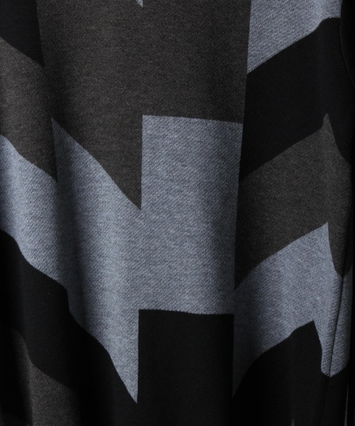 RAGEBLUE（レイジブルー）の「幾何学柄ジャガードニットクルー/772428（ニット/セーター・メンズ・ブルー/グレー/ブラック・LARGE/MEDIUM/SMALL）」の21枚目の写真