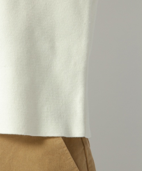 laboratory work（ラボラトリーワーク）の「ドロストミラノリブニットプルオーバー（ニット/セーター・レディース・オフホワイト/ダークネイビー/ブルー系その他・MEDIUM）」の6枚目の写真