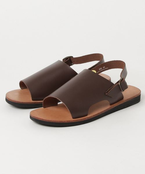 BICASH（ビカーシ）の「【BICASH/ビカーシ】レザーストラップサンダル/#096（サンダル・メンズ・ブラック/ダークブラウン/ブラック系その他・40/42/44）」の6枚目の写真