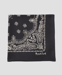 MARGARET HOWELL(}[KbgnEG)PAISLY SILK SCARF(o_i/XJ[t)
