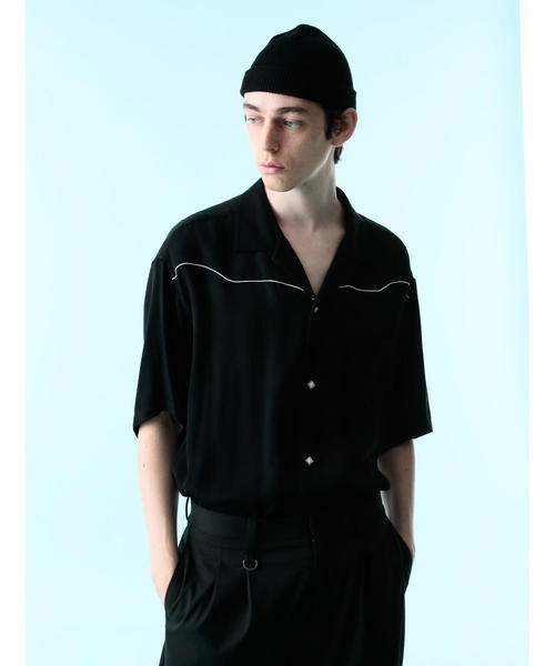 MONKEY TIME（モンキータイム）の「＜monkey time＞ RYN/TWL WESTERN OPEN SHIRT/ウエスタンシャツ（シャツ/ブラウス・メンズ・ワインレッド/ブラック・SMALL/X-LARGE/LARGE/MEDIUM）」の13枚目の写真