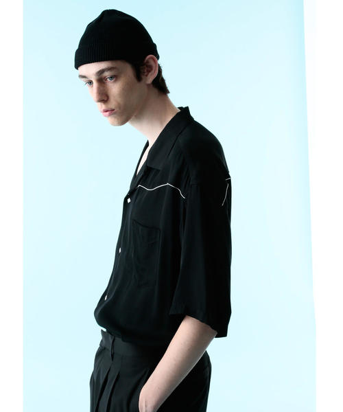 MONKEY TIME（モンキータイム）の「＜monkey time＞ RYN/TWL WESTERN OPEN SHIRT/ウエスタンシャツ（シャツ/ブラウス・メンズ・ワインレッド/ブラック・SMALL/X-LARGE/LARGE/MEDIUM）」の14枚目の写真