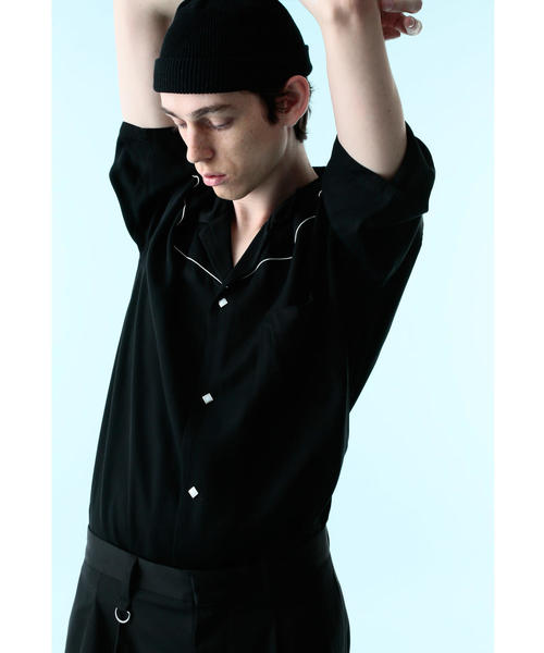 MONKEY TIME（モンキータイム）の「＜monkey time＞ RYN/TWL WESTERN OPEN SHIRT/ウエスタンシャツ（シャツ/ブラウス・メンズ・ワインレッド/ブラック・SMALL/X-LARGE/LARGE/MEDIUM）」の16枚目の写真