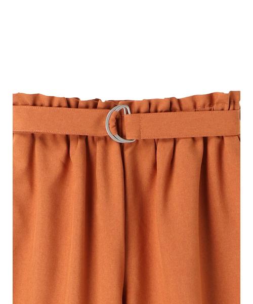 AMERICAN HOLIC（アメリカンホリック）の「麻ライクベルト付きワイドパンツ（その他パンツ・レディース・ベージュ/オレンジ/ネイビー・S/M）」の21枚目の写真