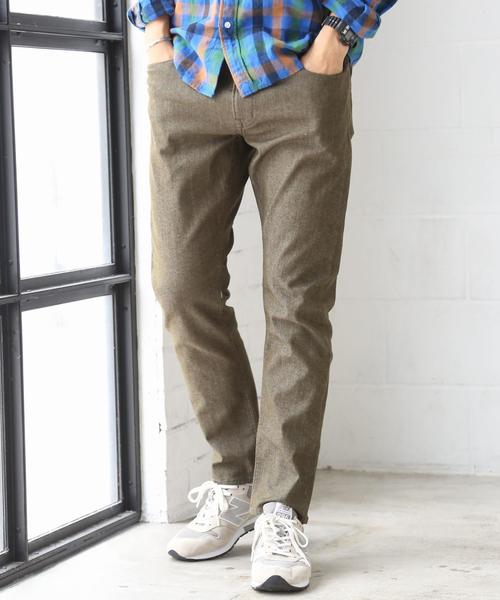 coen（コーエン）の「イージースリム（coen EASY SLIM）2018FW（その他パンツ・メンズ・ワインレッド/ベージュ/ネイビー/ダークグレー/ブラック/オリーブ/ダークブラウン・LARGE/MEDIUM/X-LARGE/SMALL）」の5枚目の写真