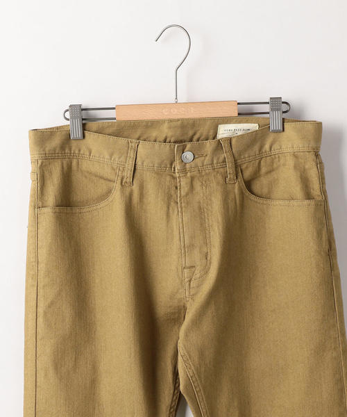 coen（コーエン）の「イージースリム（coen EASY SLIM）2018FW（その他パンツ・メンズ・ワインレッド/ベージュ/ネイビー/ダークグレー/ブラック/オリーブ/ダークブラウン・LARGE/MEDIUM/X-LARGE/SMALL）」の9枚目の写真