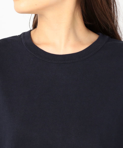 SHIPS（シップス）の「ビッグTee（Tシャツ/カットソー・レディース・オフホワイト/ブラック/グリーン/ネイビー・ONE SIZE）」の9枚目の写真