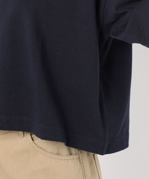 SHIPS（シップス）の「ビッグTee（Tシャツ/カットソー・レディース・オフホワイト/ブラック/グリーン/ネイビー・ONE SIZE）」の11枚目の写真