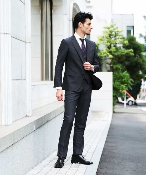 スーツ（SHINY STRETCH)（セットアップ）｜MICHEL KLEIN HOMME