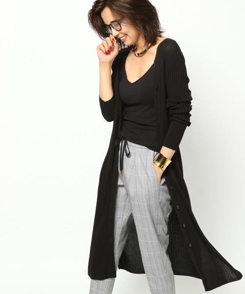 Barnyardstorm バンヤードストーム の Barnyardstorm リブロングカーデ カーディガン ボレロ Wear