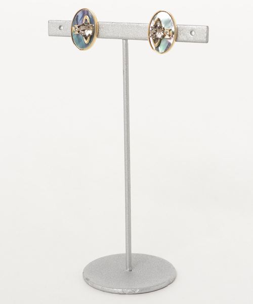 Vivienne Westwood(ヴィヴィアンウエストウッド)の「BE1736/ERYKHA EARRINGS(ピアス(両耳用)・レディース・ブラック/ゴールド/シルバー/ピンクゴールド・FREE)」の3枚目の写真