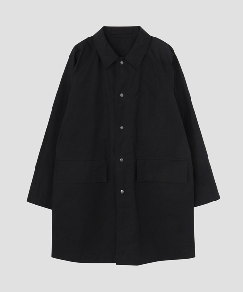 MHL WASHED WAXED COTTON ステンカラーコート MHL.（エムエイチエル）の「WASHED WAXED COTTON（ステンカラー