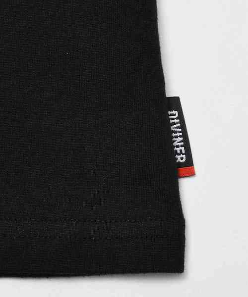 DIVINER(ディヴァイナー)の「アームプリントL/Tシャツ(Tシャツ/カットソー・メンズ・ホワイト/ブラック/パープル・L/XXL/M/XL)」の8枚目の写真