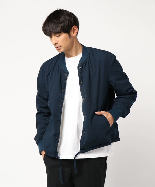 セール】SKU REVERSIBLE BASEBALL JACKET #（ブルゾン）｜SAVE KHAKI